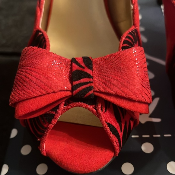 Ruby Shoo Harper Red size 11US - Picture 8 of 9